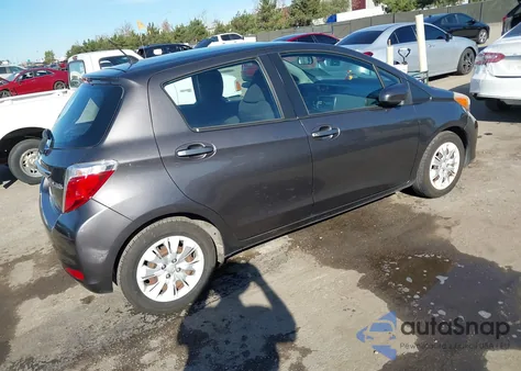 2014 Toyota Yaris L (Tmmf Plant) from USA, damaged, VIN VNKKTUD30EA007213